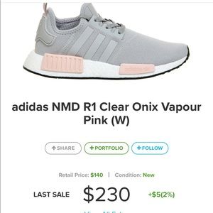 NMD R1 Clear Onix Vapor Pink